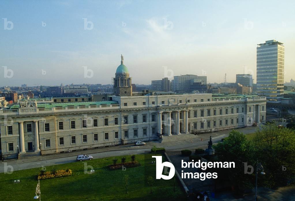 Custom House, Dublin, Co Dublin, Ireland; 18Th Century Government Building Designed By James Gandon (photo)