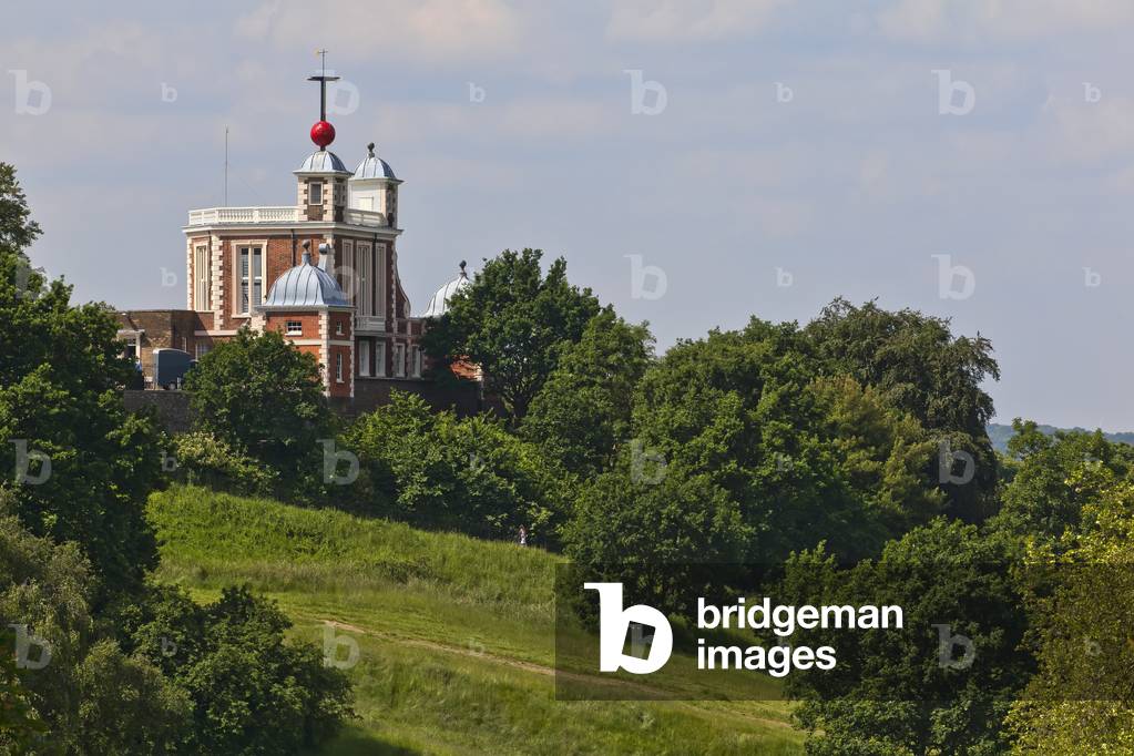The Royal Observatory in Greenwich Park during summer, London, England, UK  (photo)