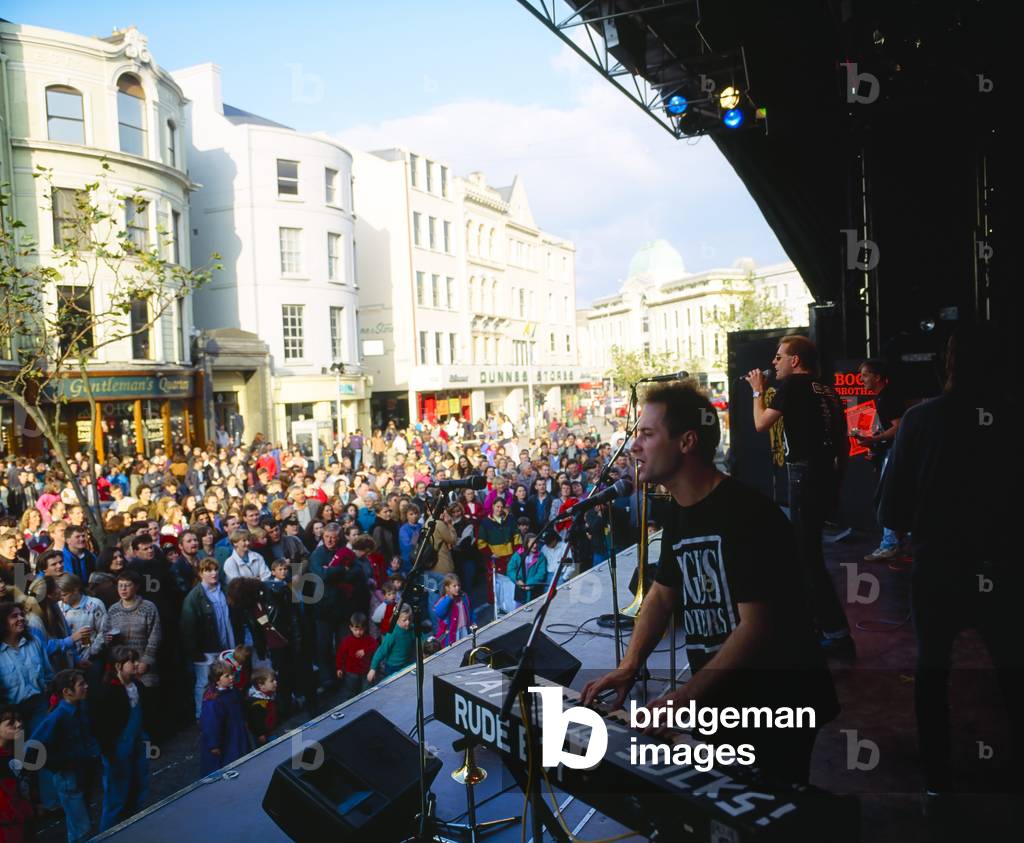 Cork City,Co Cork,Ireland;Performance During A Jazz Festival (photo)