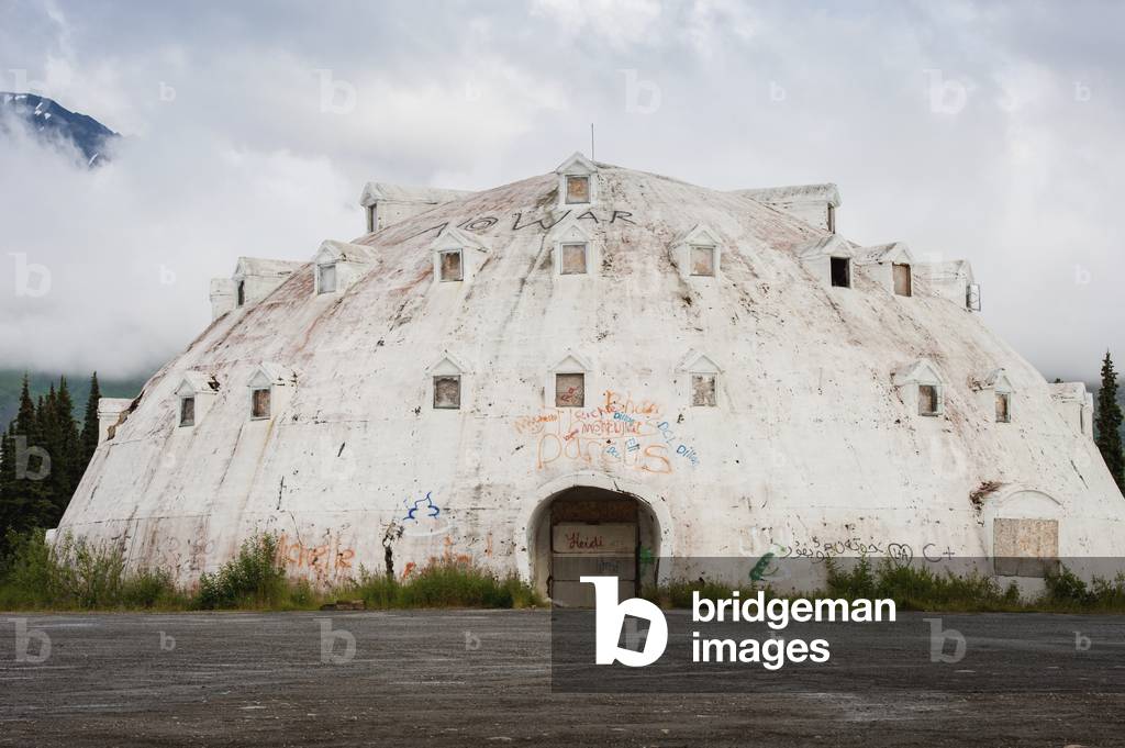 Igloo shaped building at 