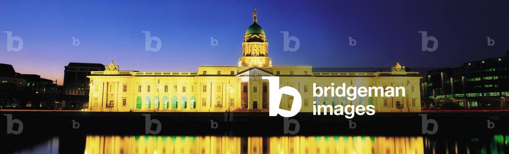 Custom House, Dublin, Co Dublin, Ireland; 18Th Century Building Designed By James Gandon (photo)