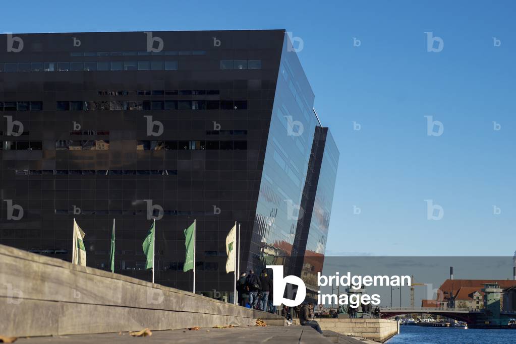 Denmark, View of Royal Library, Copenhagen (photo)