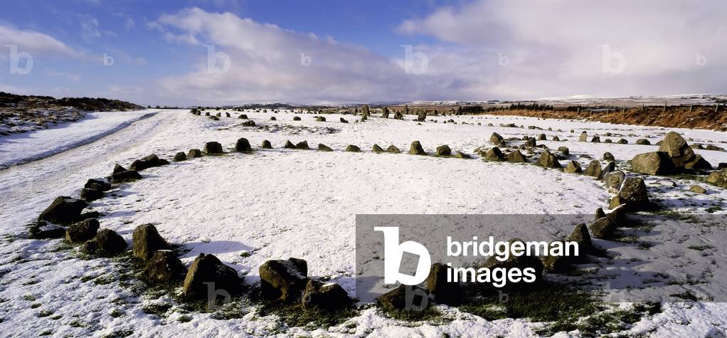 Beaghmore Stone Circles, The Dragons Teeth, Co Tyrone, Ireland (photo)