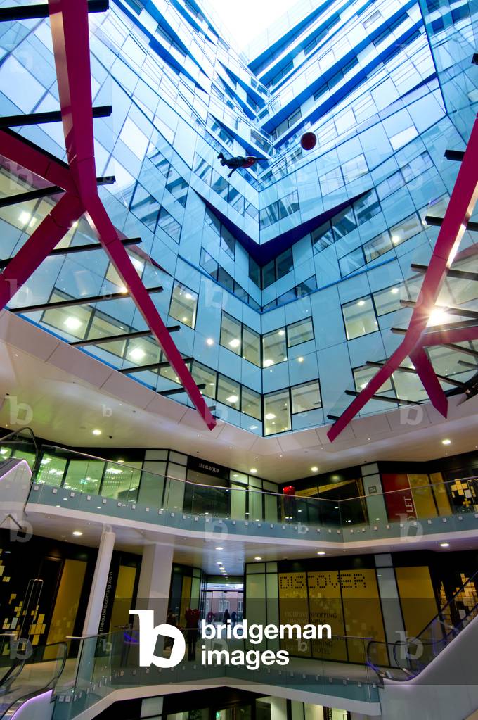 UK, England, Birmingham, Cube Interior (photo)