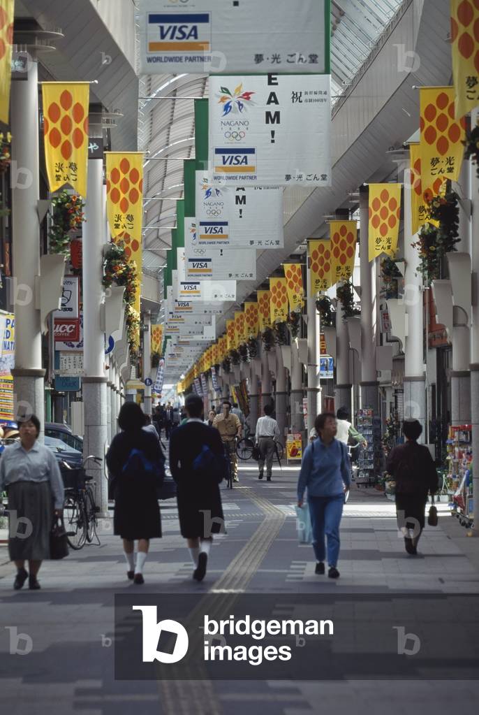 Typical Covered Shopping Mall (photo)