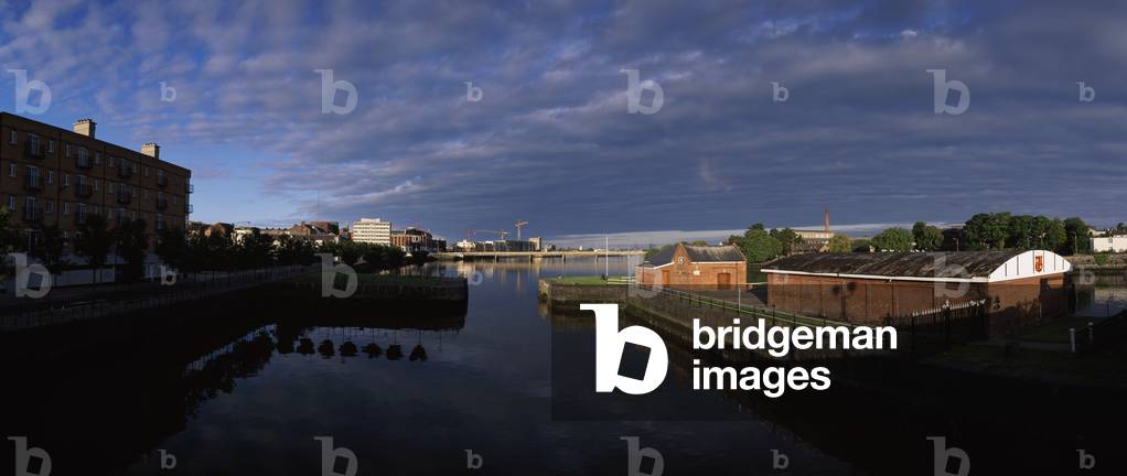 Limerick City,Co Limerick,Ireland;View Of Harveys Quay And Harbour (photo)