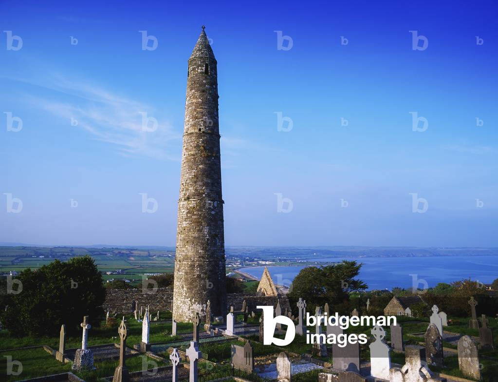 Ardmore, County Waterford, Ireland; 12Th Century Round Tower (photo)