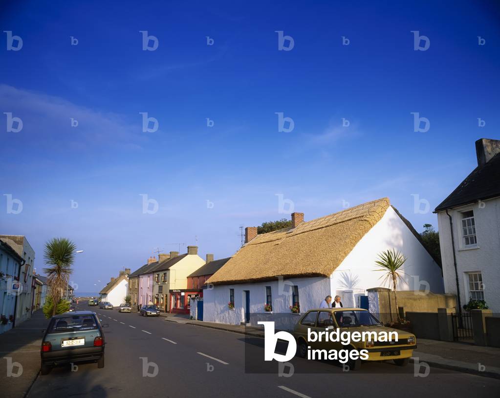 Ardmore Village, Co Waterford, Ireland; Village Street (photo)