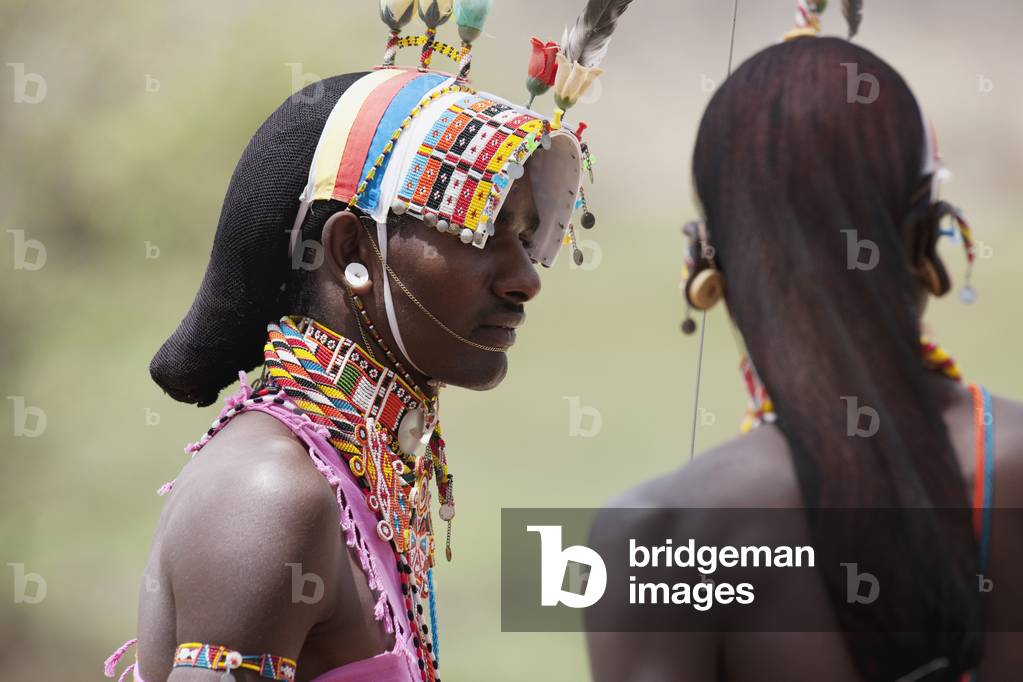 African Men, Kenya, Africa (photo)