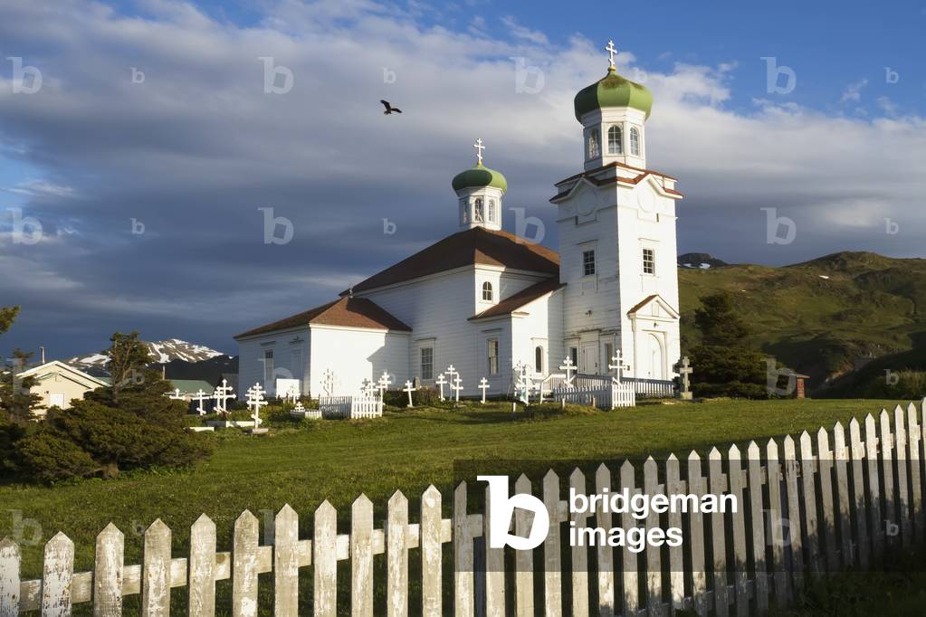 Church of the Holy Ascension Russian Orthodox church in Unalaska, Alaska (photo)