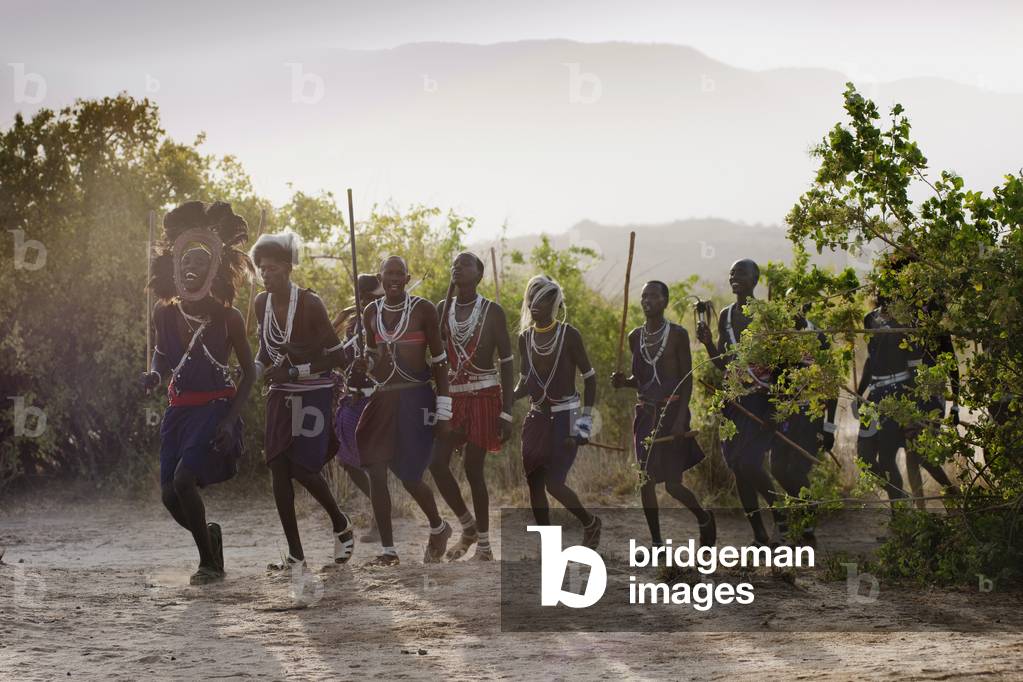 Maasai Warriors, Kenya, Africa (photo)