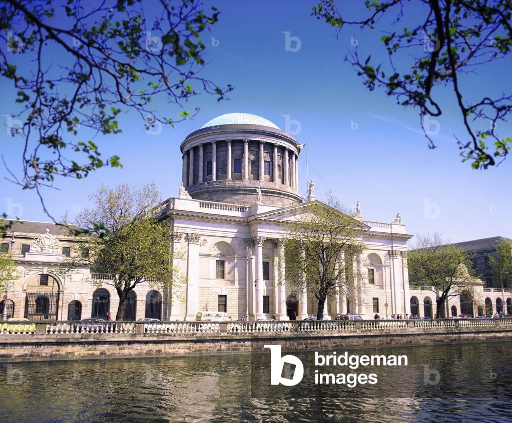 The Four Courts, River Liffey, Dublin, Co Dublin, Ireland (photo)