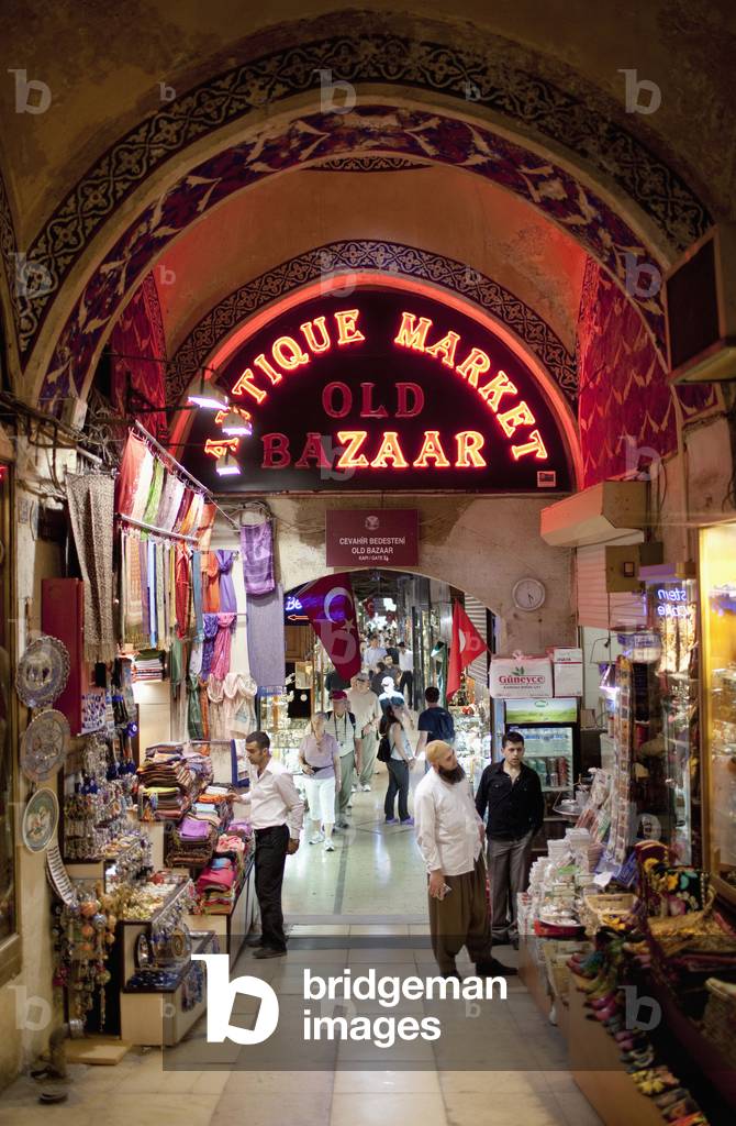 Turkey, Indoor Market, Istanbul (photo)