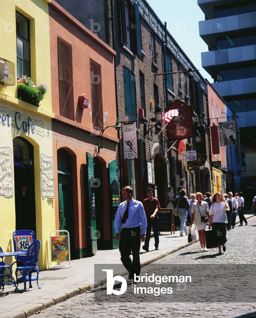 Dublin, Co Dublin, Ireland, Crown Alley In Temple Bar (photo)
