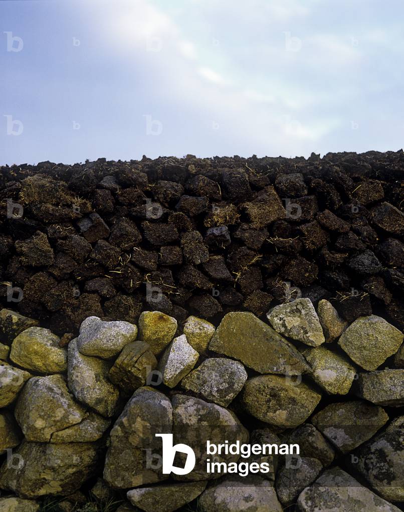 Close-Up Of A Stone Wall, Republic Of Ireland (photo)