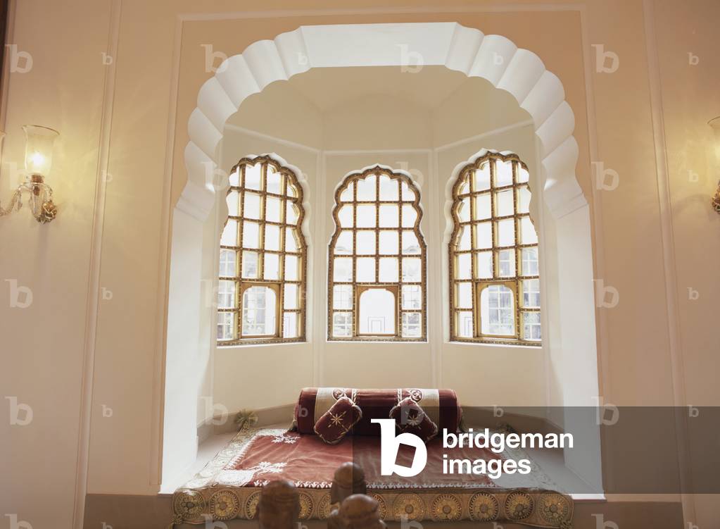 Rajvilas Detail, Jaipur, Rajasthan, India (photo)