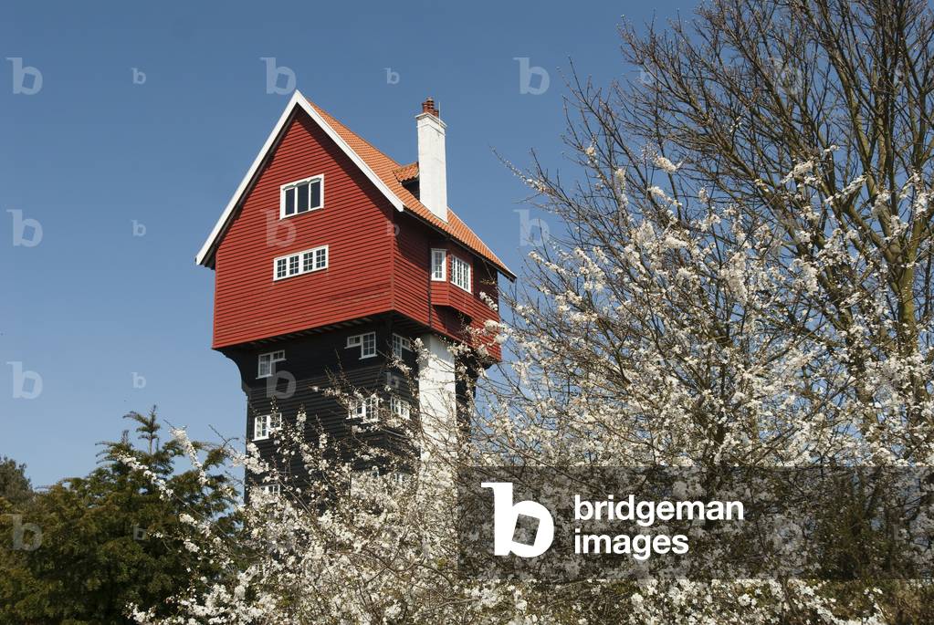 The House in the Clouds', formerly A Water Storage Tower, Thorpeness, Suffolk, UK  (photo)