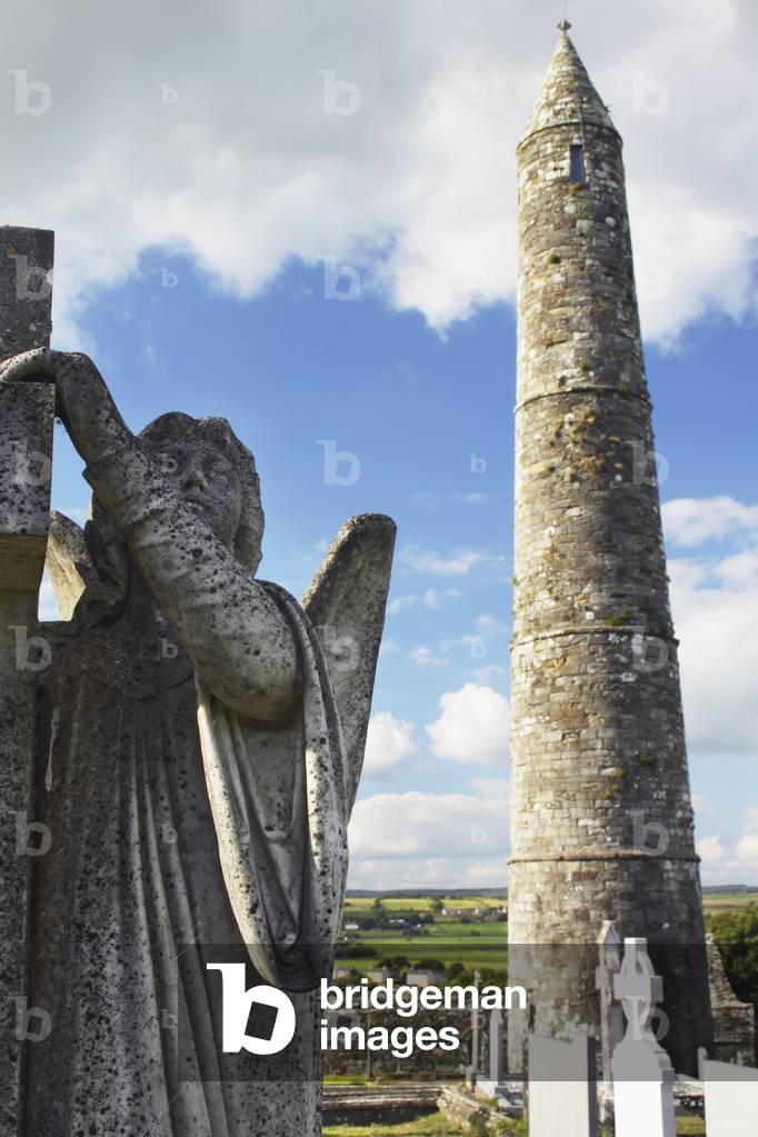 Ardmore Round Tower In Munster Region; County Waterford, Ireland (photo)