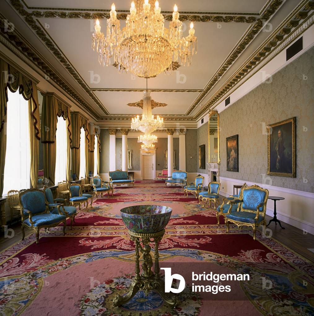 Dublin Castle, Dublin, Co Dublin, Ireland; The Drawing Room (photo)