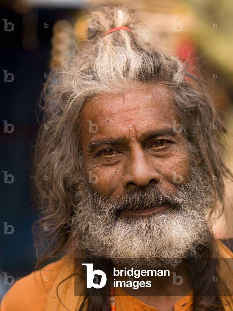 Old Hindu Man, Varanasi, India (photo)