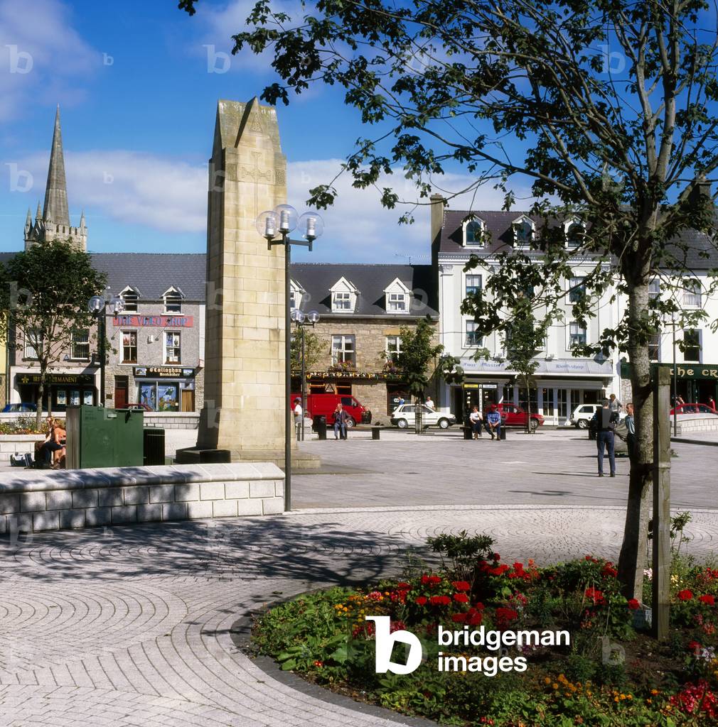 The Diamond, Donegal, Co Donegal, Ireland; Town Center (photo)