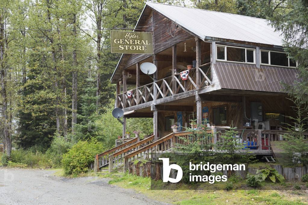 The general store; Hyder, Alaska, United States of America (photo)