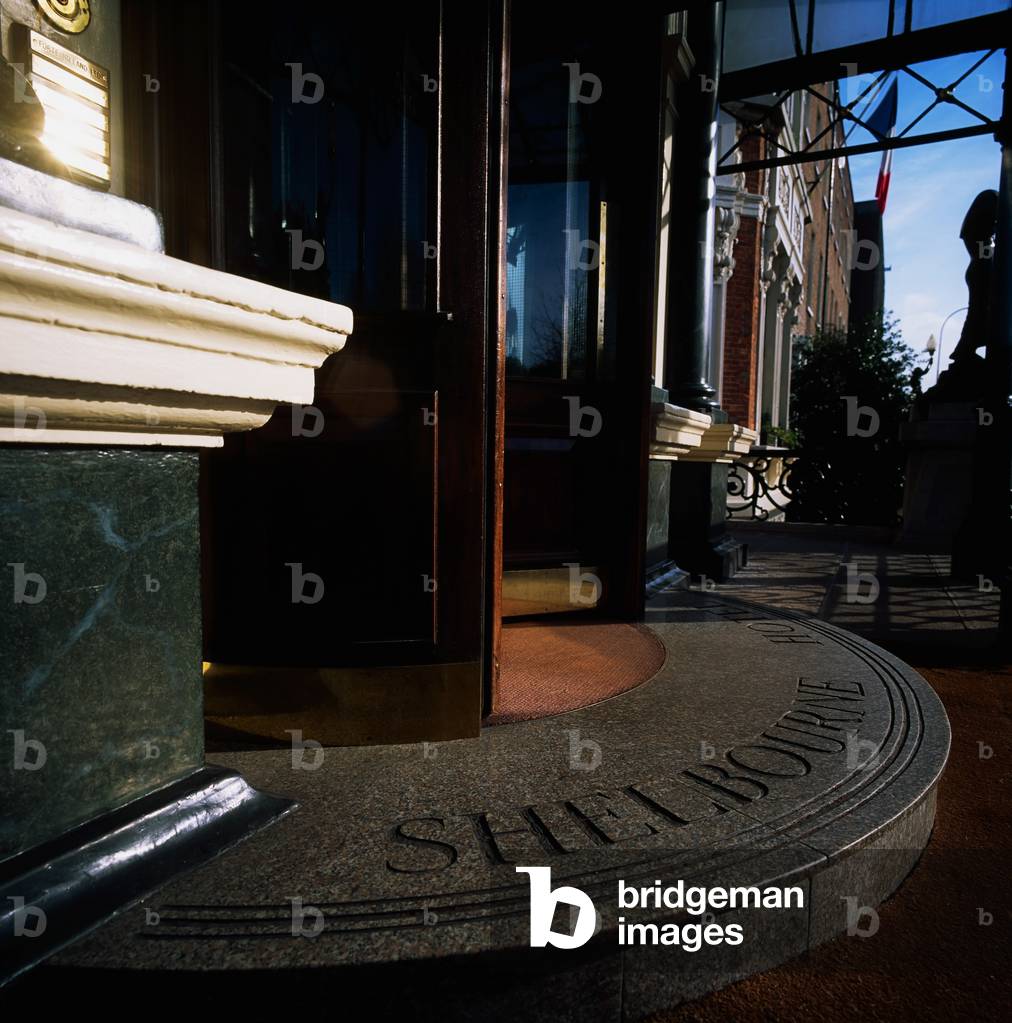 Dublin,Co Dublin,Ireland;The Front Step Of The Shelbourne Hotel (photo)