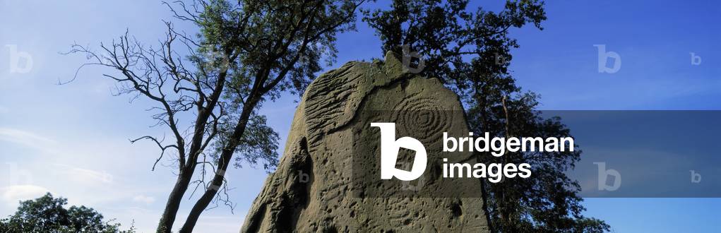 Detail Of Standing Stone, Newgrange, Co Meath, Ireland (photo)