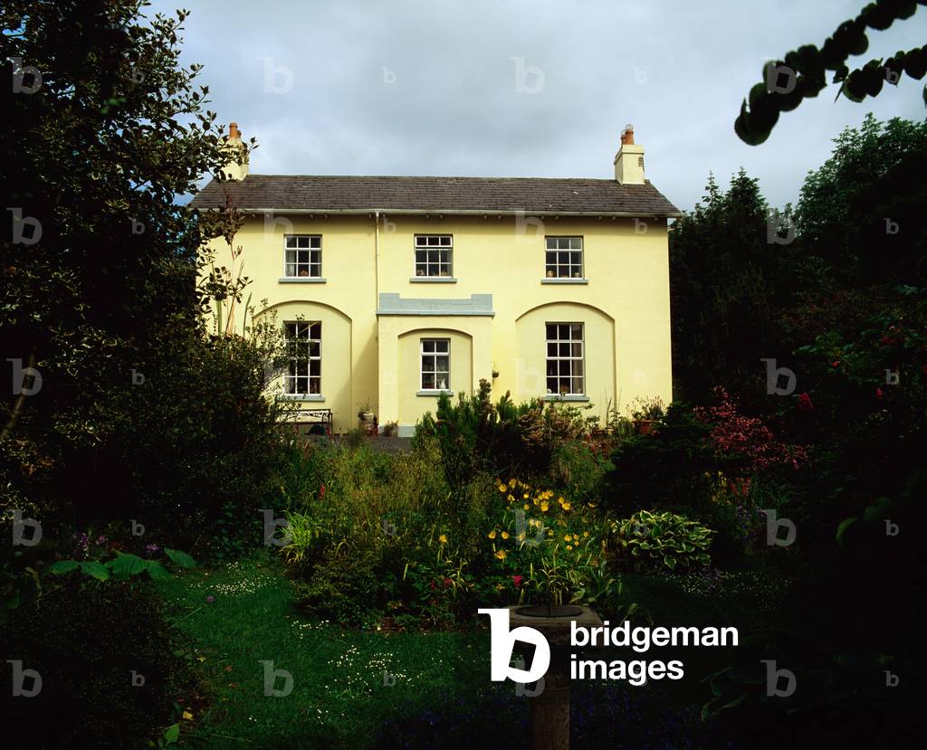 Keady, Co Armagh, Northern Ireland, Keady Rectory, The Rectory And Front Garden, Early Summer (photo)