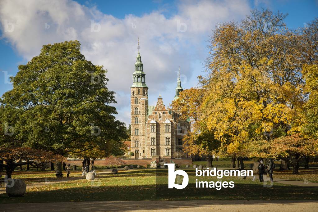 Denmark, View of Rosenborg Castle, Copenhagen (photo)