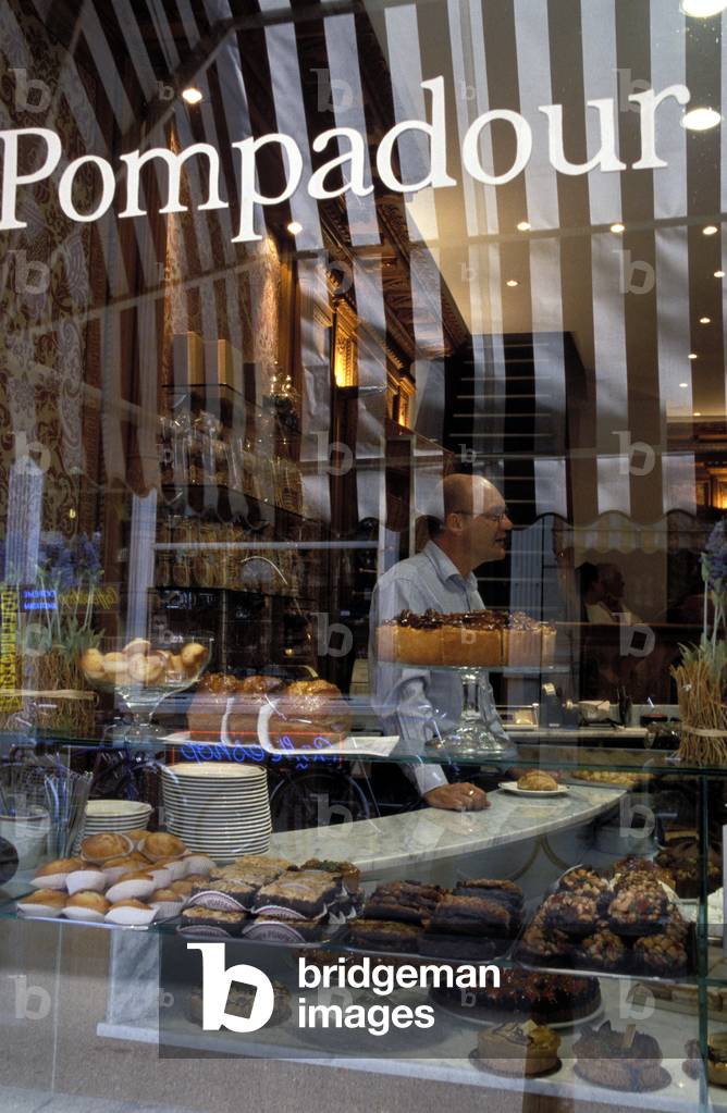 Pompadour, Nine Streets, Patisserie, Chocolate Shop, Shop Front, Window Front, Amsterdam, Netherlands (photo)