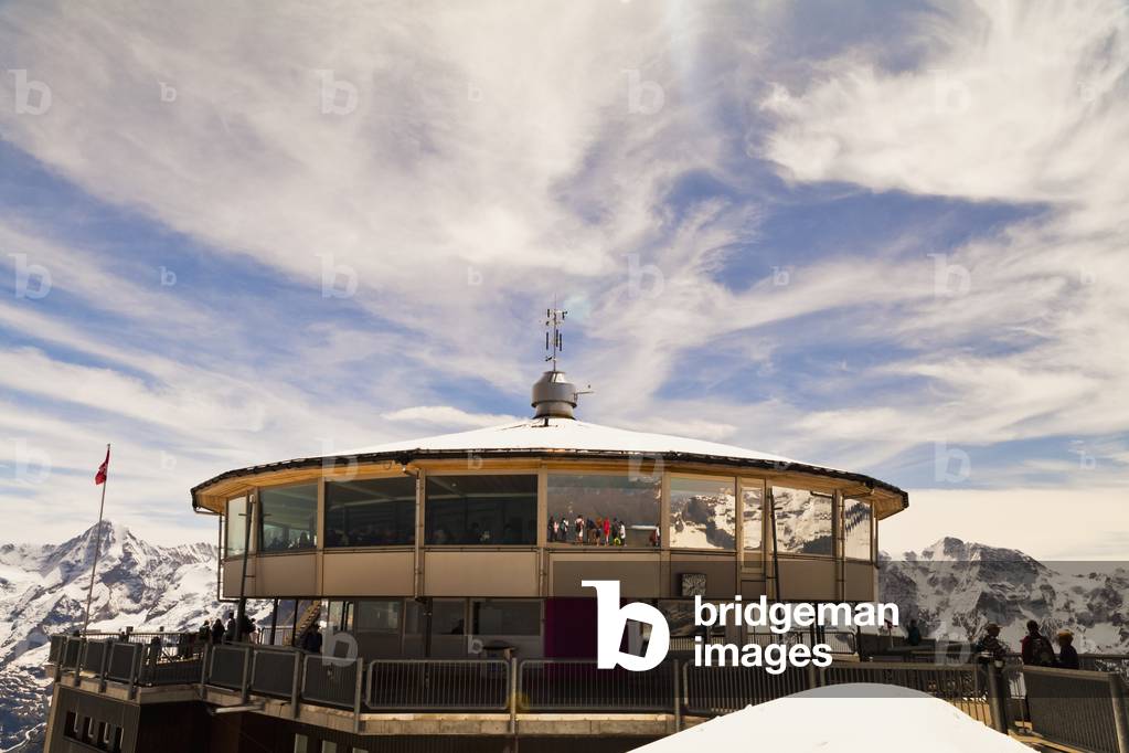 View from Piz Gloria, Bernese Oberland, Switzerland (photo)