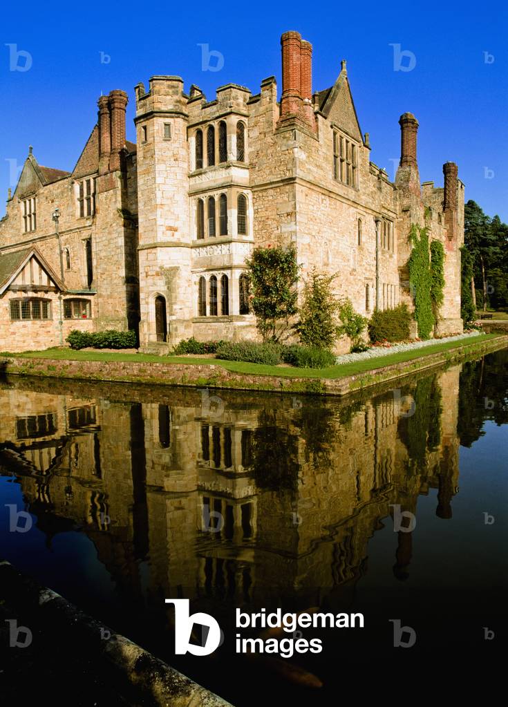 Exterior of Hever Castle, Kent, UK (photo)
