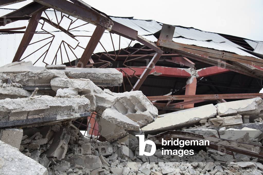 The Catholic Cathedral of Our Lady of the Assumption Is Destroyed in an Earthquake, Port-Au-Prince, Haiti (photo)