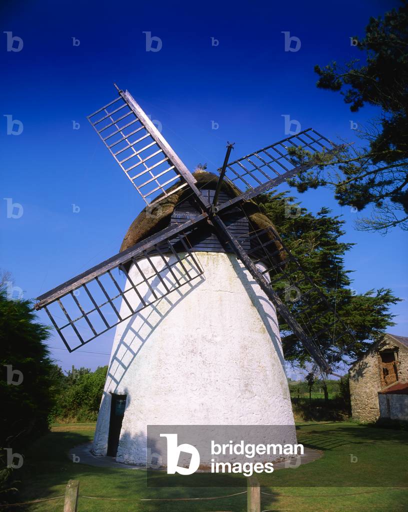 Tacumshane Windmill, Co Wexford, Ireland; Windmill Built In 1846 (photo)