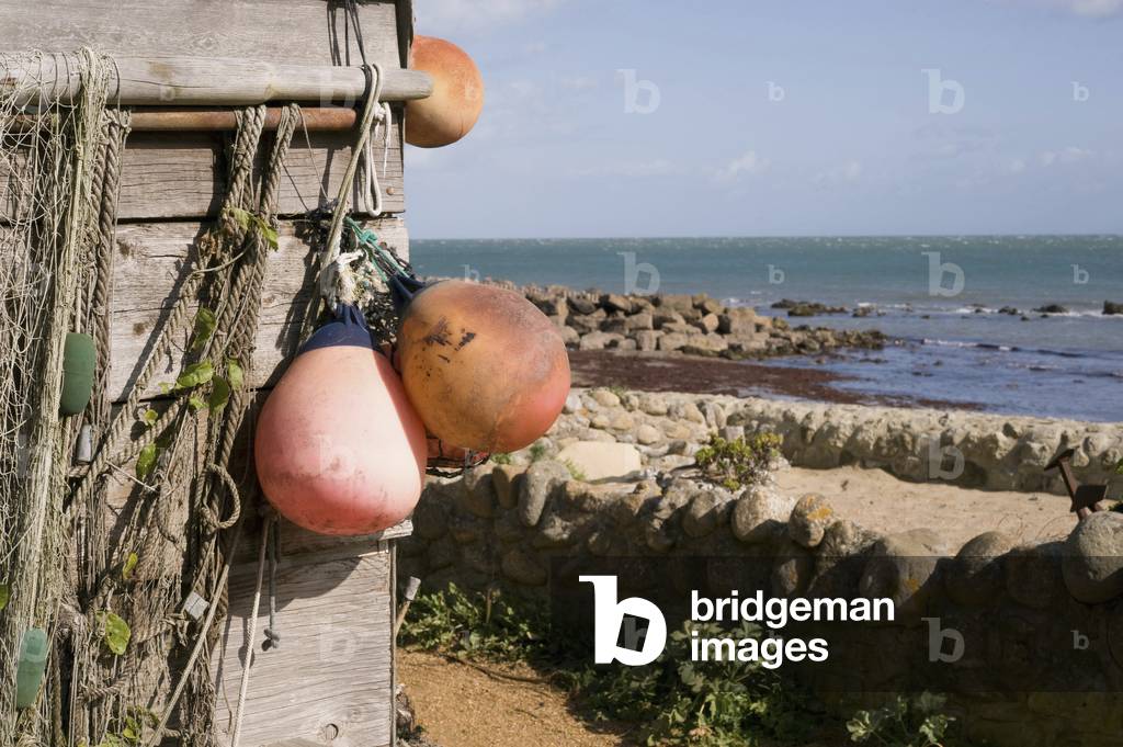 UK, England, Isle of Wight, Scenic View of Steephill Cove, Ventnor (photo)