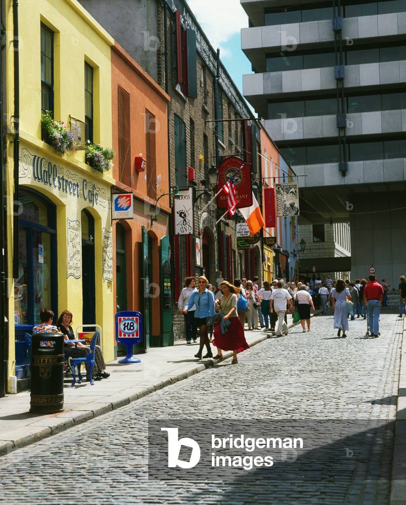Dublin, Co Dublin, Ireland, Crown Alley In Temple Bar (photo)