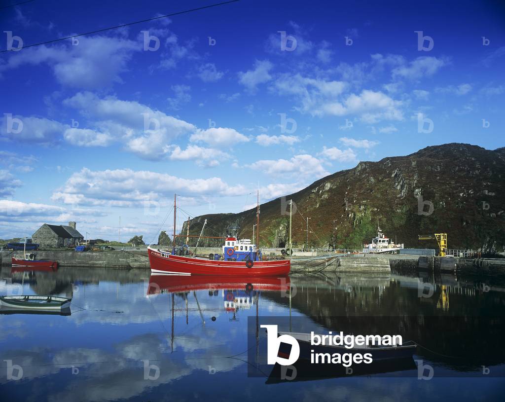 Reflection Of Clouds In Water, Clear Island, Republic Of Ireland (photo)