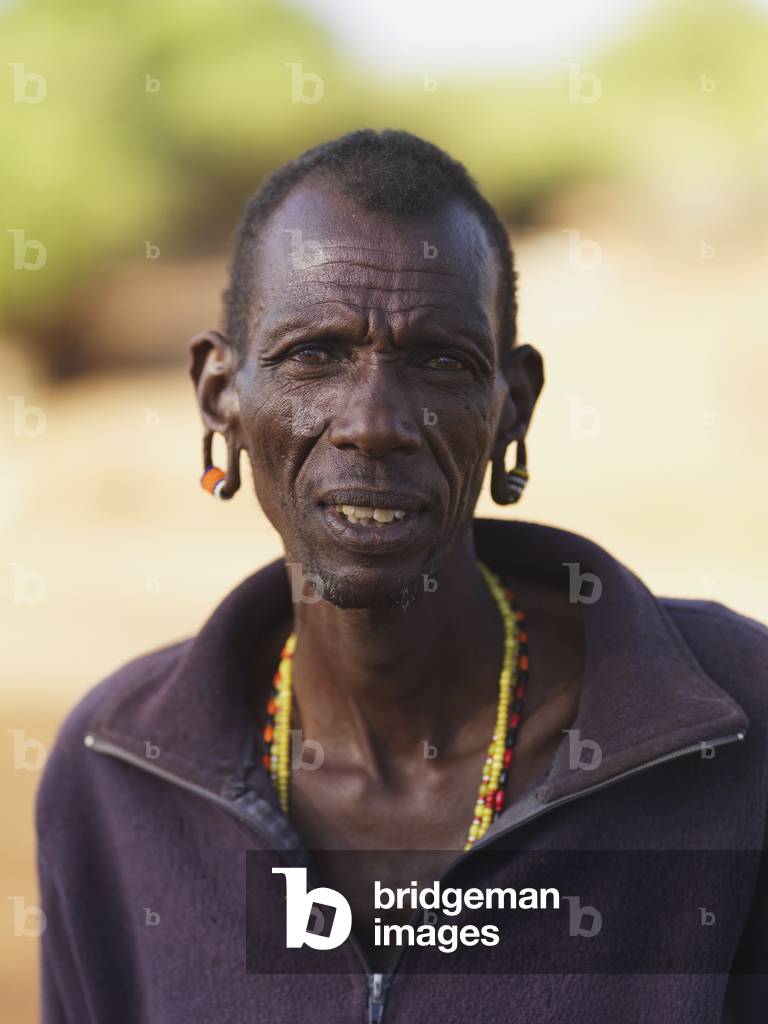 Male Samburu Tribe Member, Samburu National Reserve, Kenya, Africa (photo)