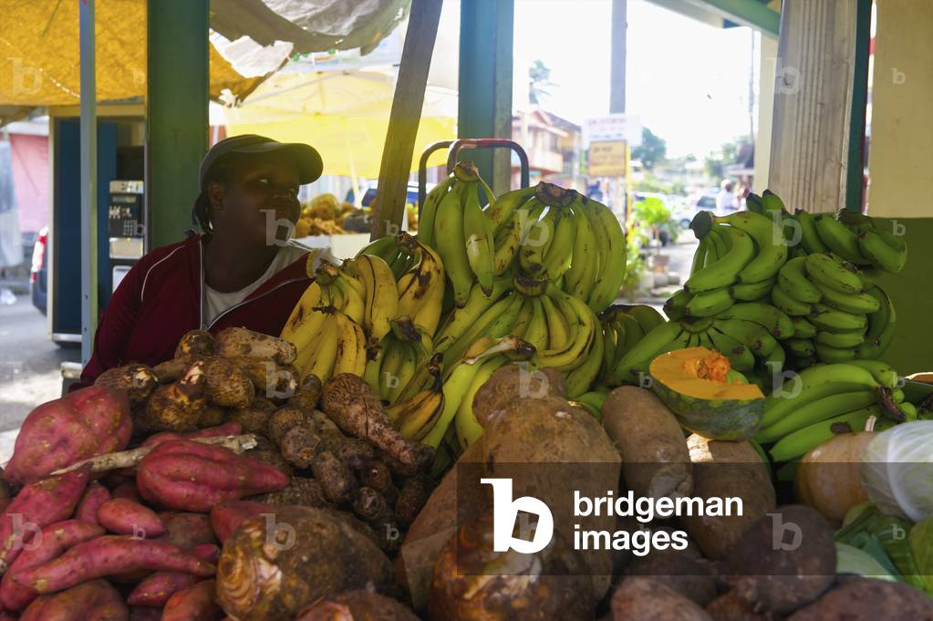 Produce for sale, Carlisle Bay, Antigua (photo)