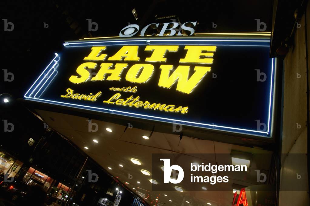 Ed Sullivan Theater on 54th Street, Broadway, New York, USA (photo)