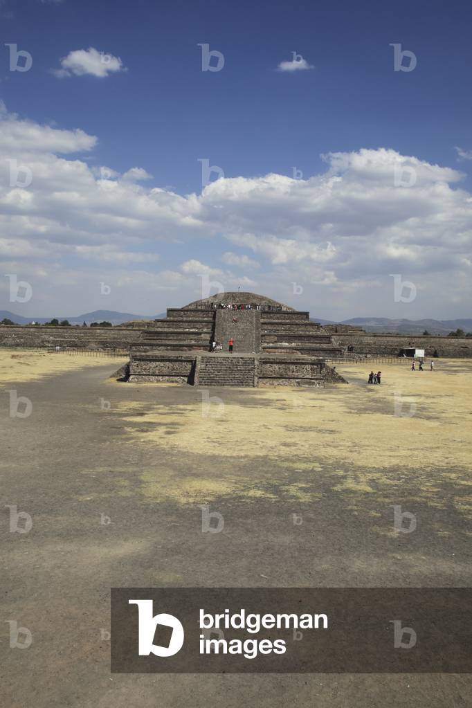 Near Mexico City, Mexico, Teotihuacan Archeological Site, Feathered Serpent Pyramid (photo)