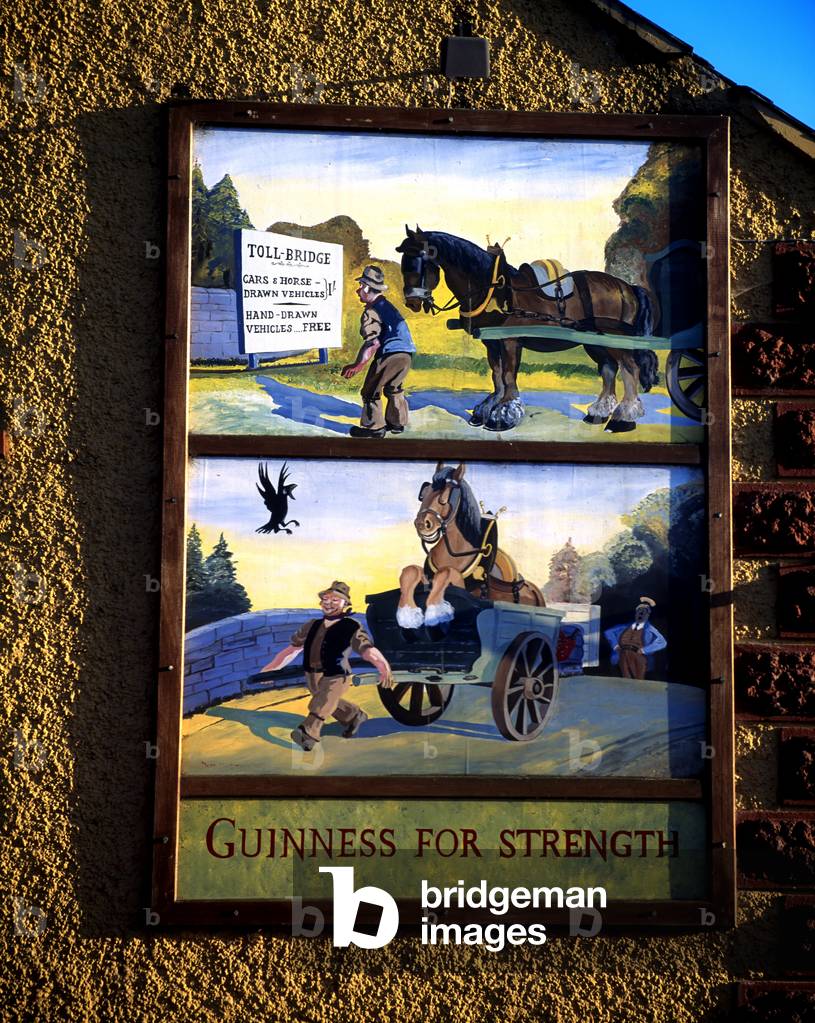Co Waterford, Ireland, Poster, Guinness For Strength (photo)