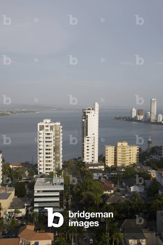 Colombia, Cartagena, High Rise Apartment Blocks, Bocagrande (photo)