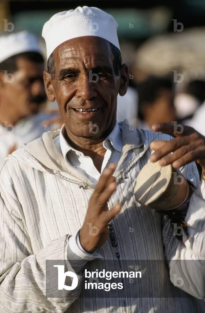 Man with Drum (photo)