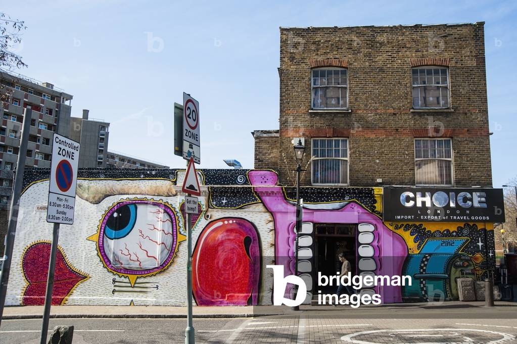 UK, England, UK , Street Art in Shoreditch, London (photo)
