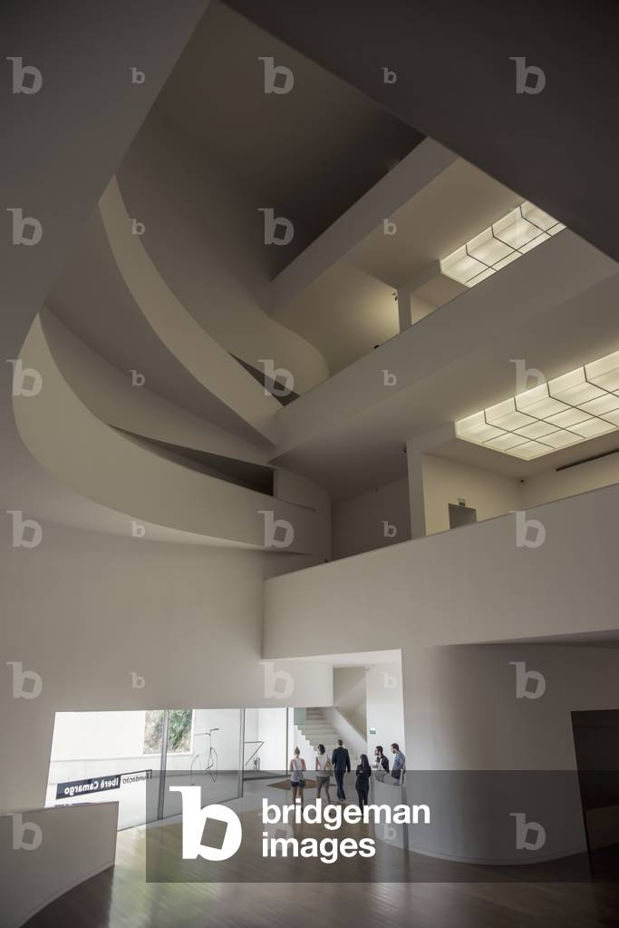 Brazil, Interior of Ibere Camargo Museum, Porto Alegre (photo)