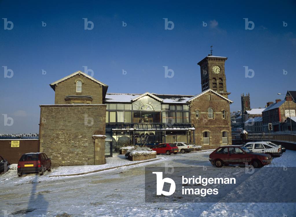 Derry,Co Derry,Northern Ireland;Exterior View Of The Old Waterside Railway Station (photo)