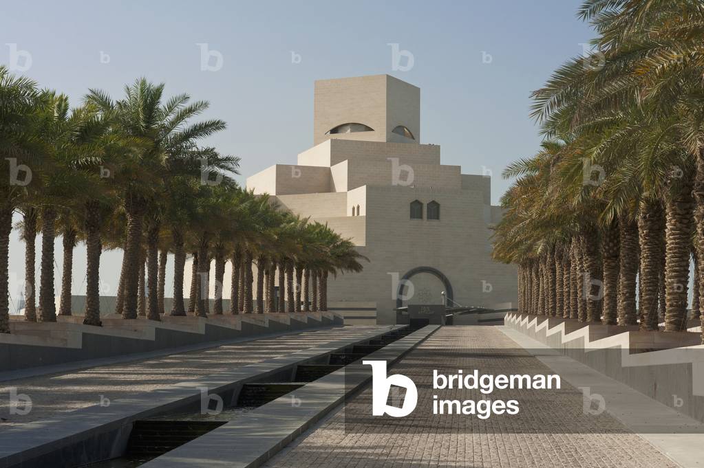 Qatar, Exterior of Museum of Islamic Art, Doha (photo)