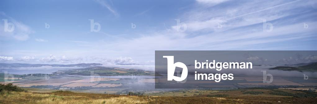 Pastoral With Mist, Grianan Estate,Burt, Co Donegal (photo)